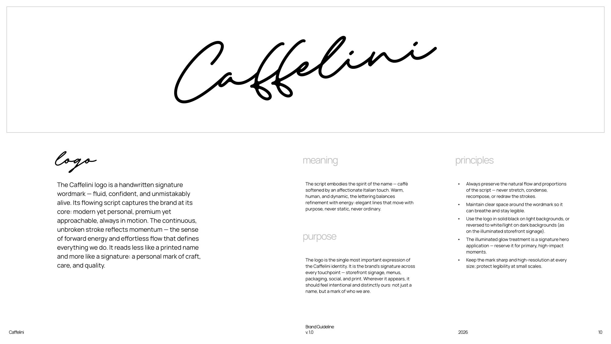 A cool brand for a hot city · 10