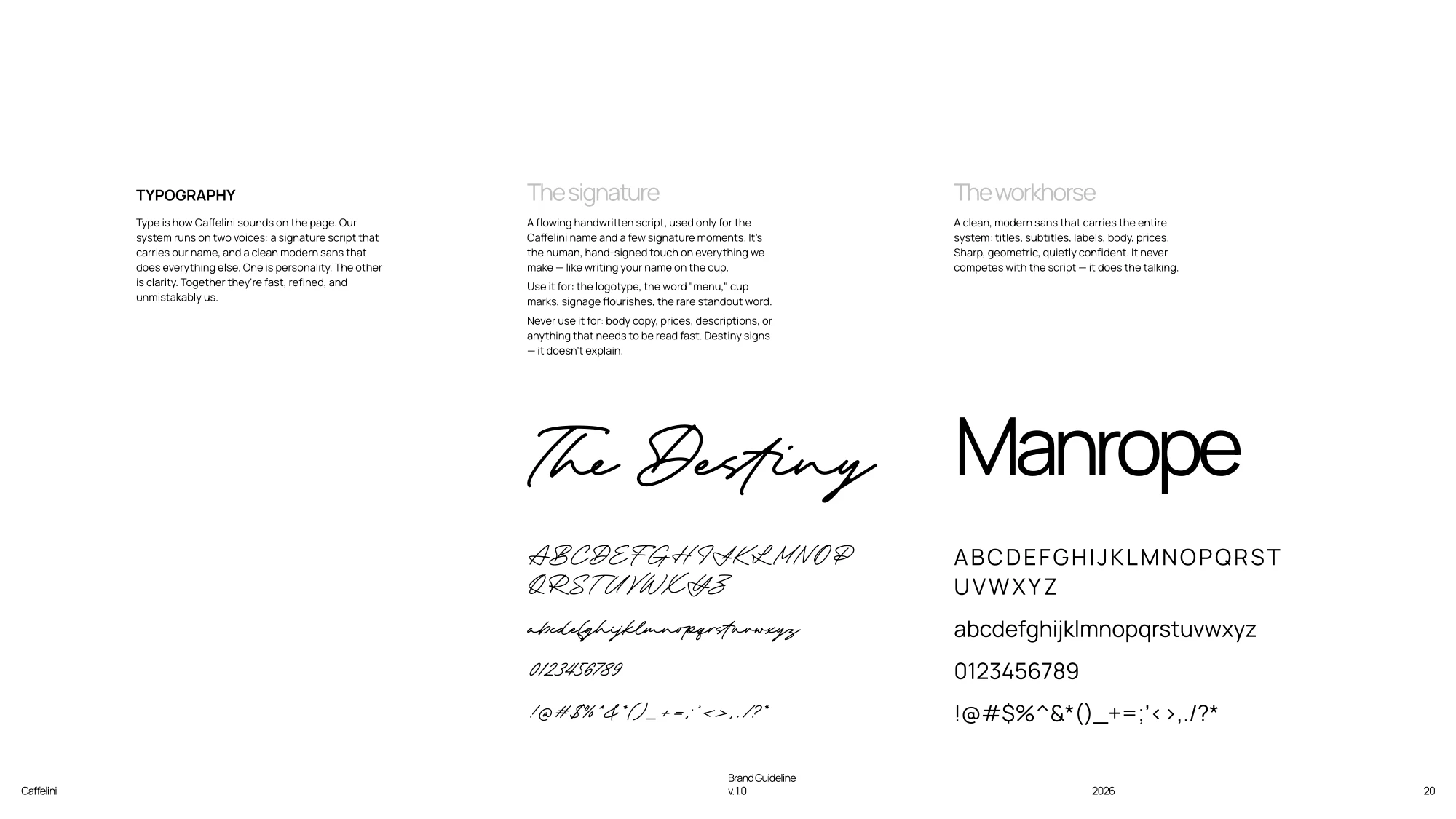 A cool brand for a hot city · 20