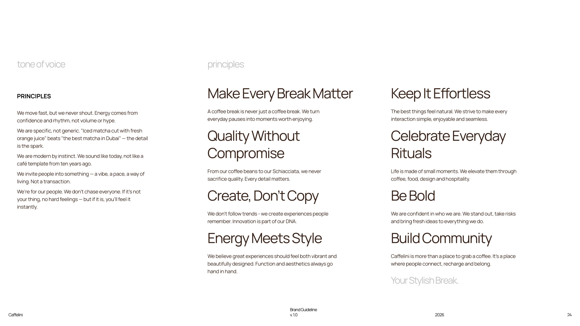 A cool brand for a hot city · 24