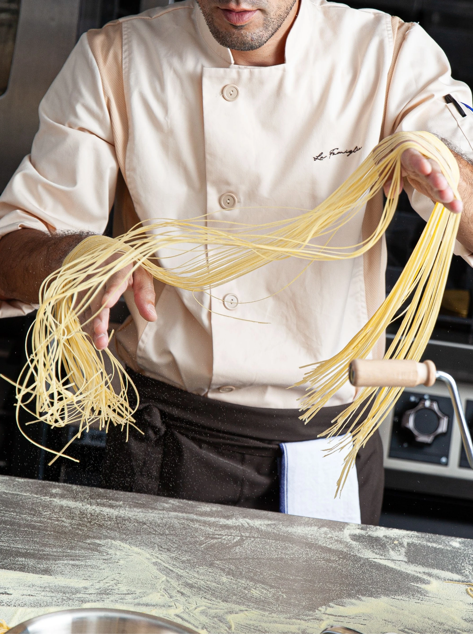 An Italian table, dressed for Dubai · 1