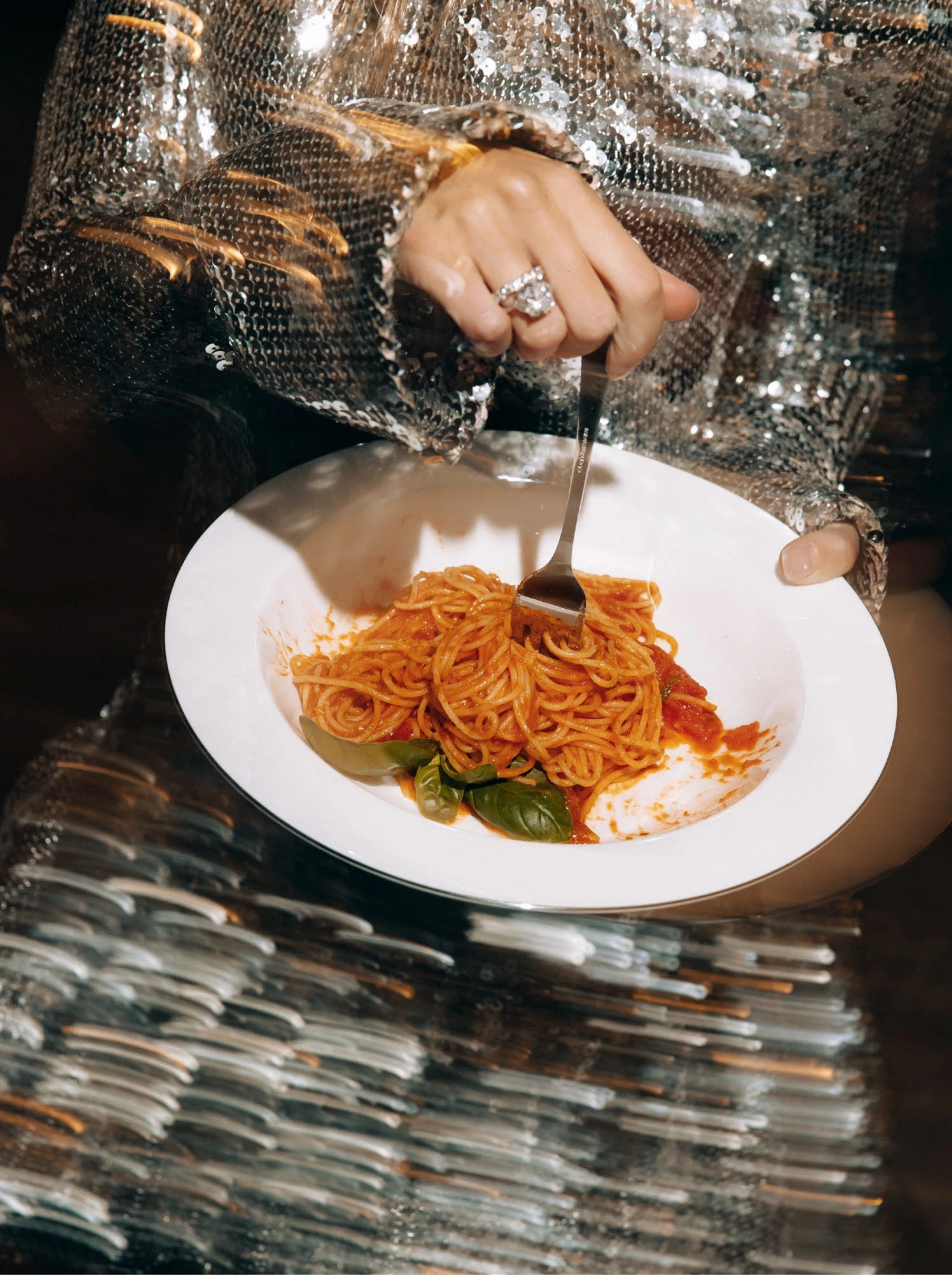 An Italian table, dressed for Dubai · 1
