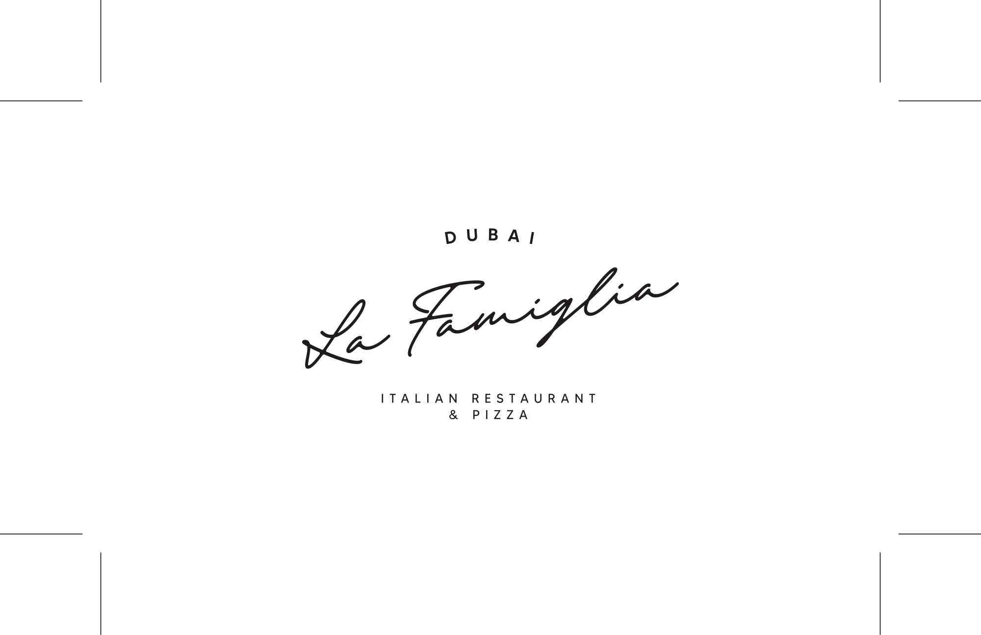 An Italian table, dressed for Dubai · 1