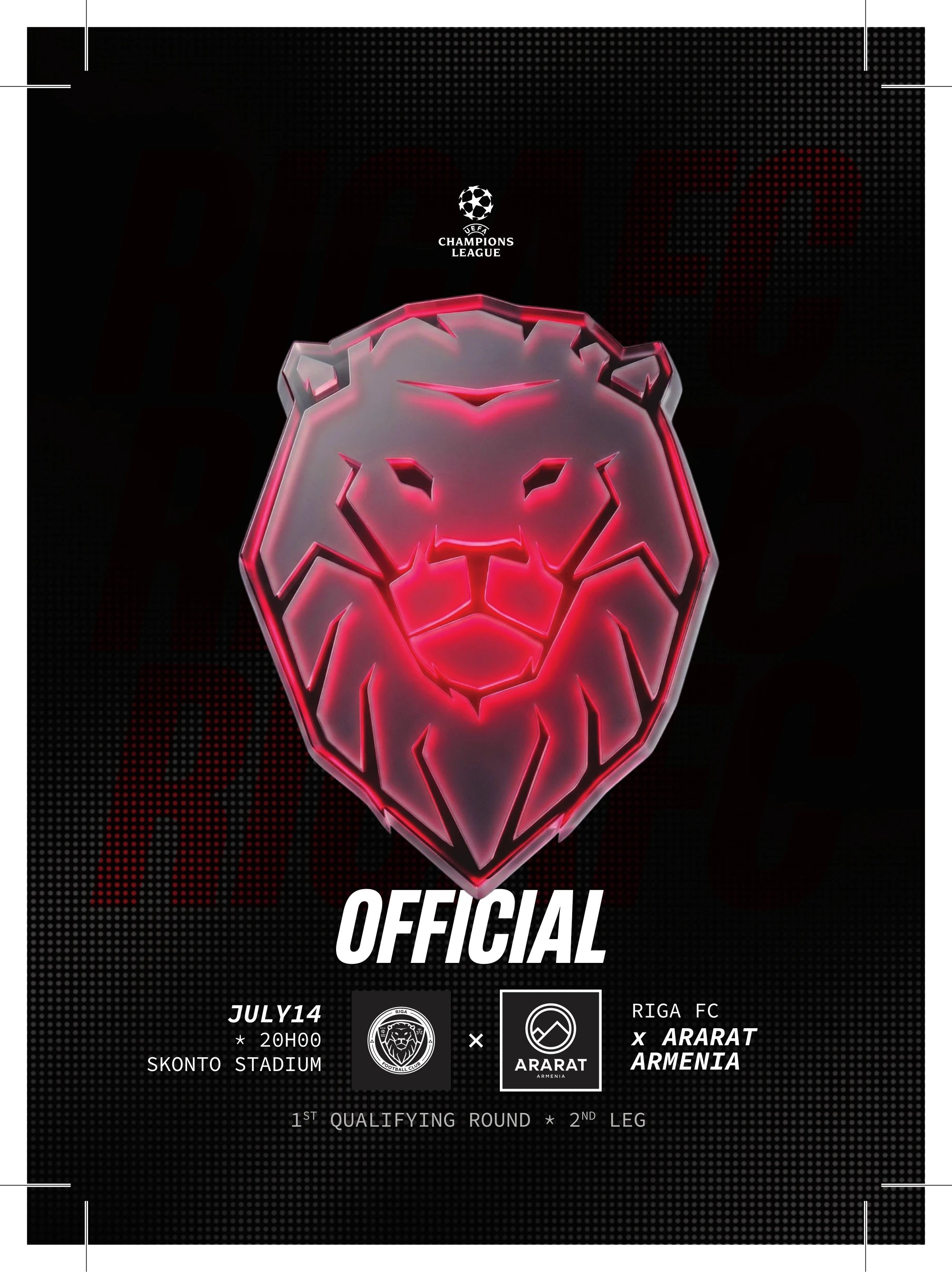 A champion's matchday, automated · 7