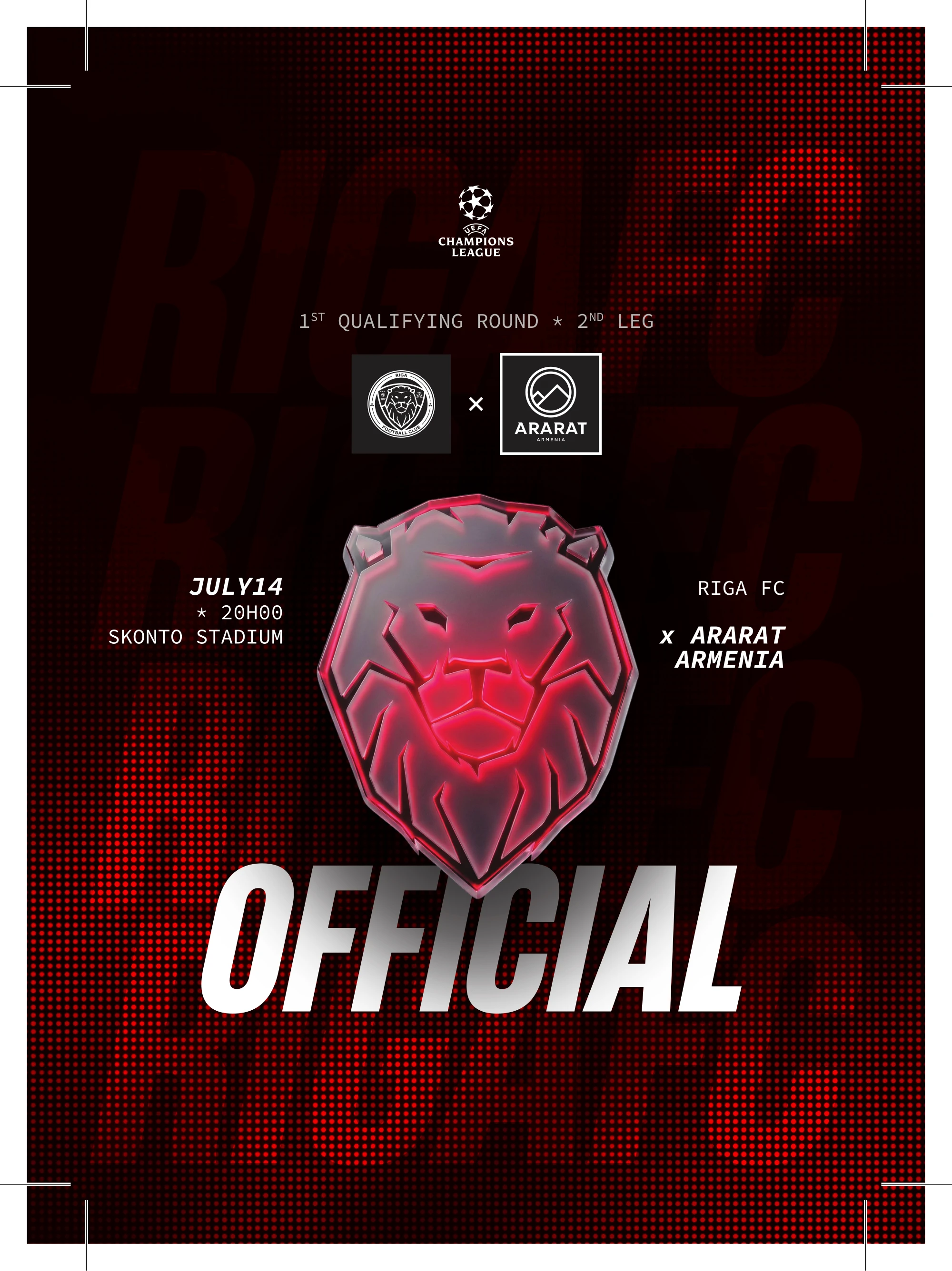 A champion's matchday, automated · 8
