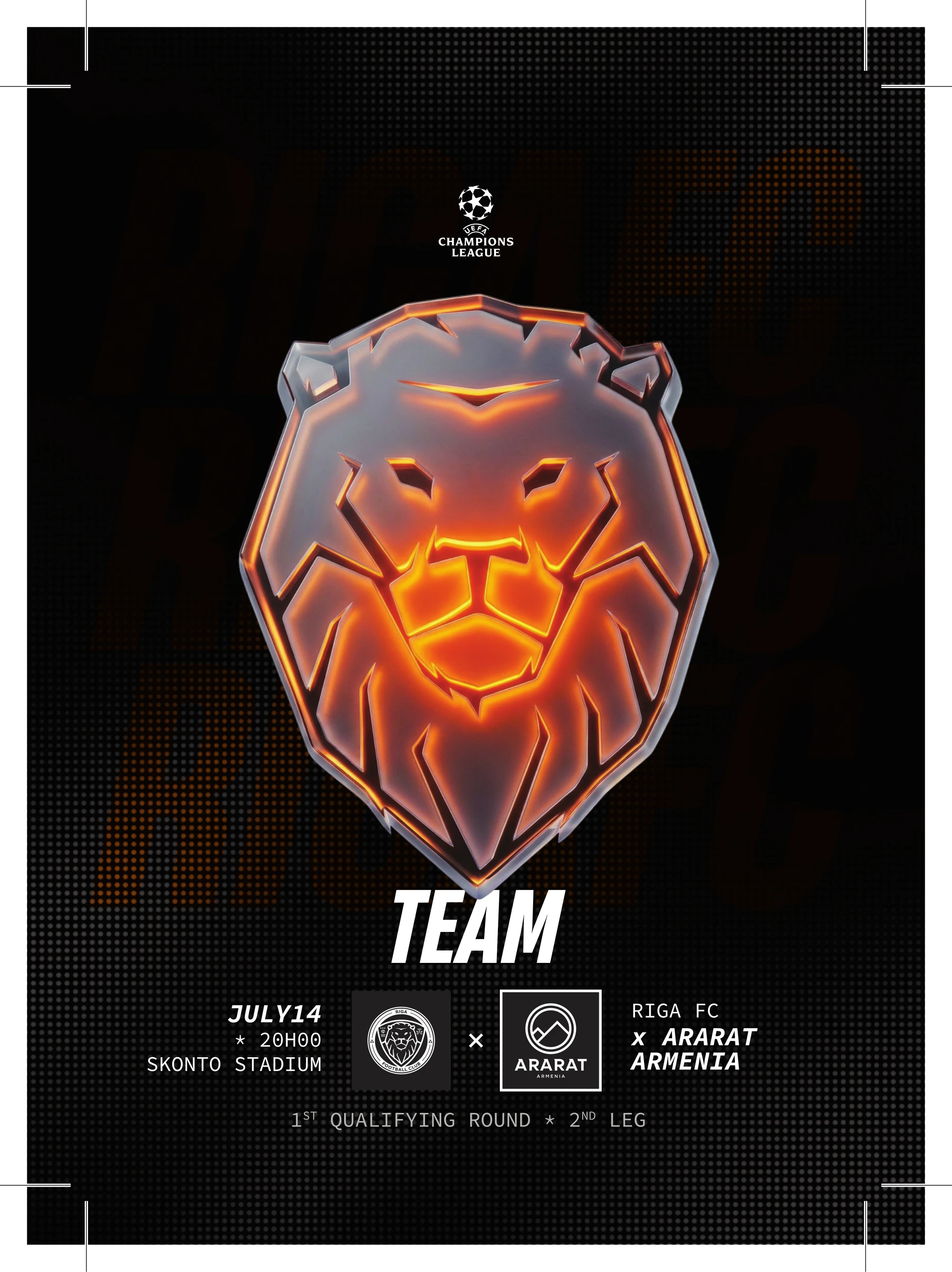 A champion's matchday, automated · 11
