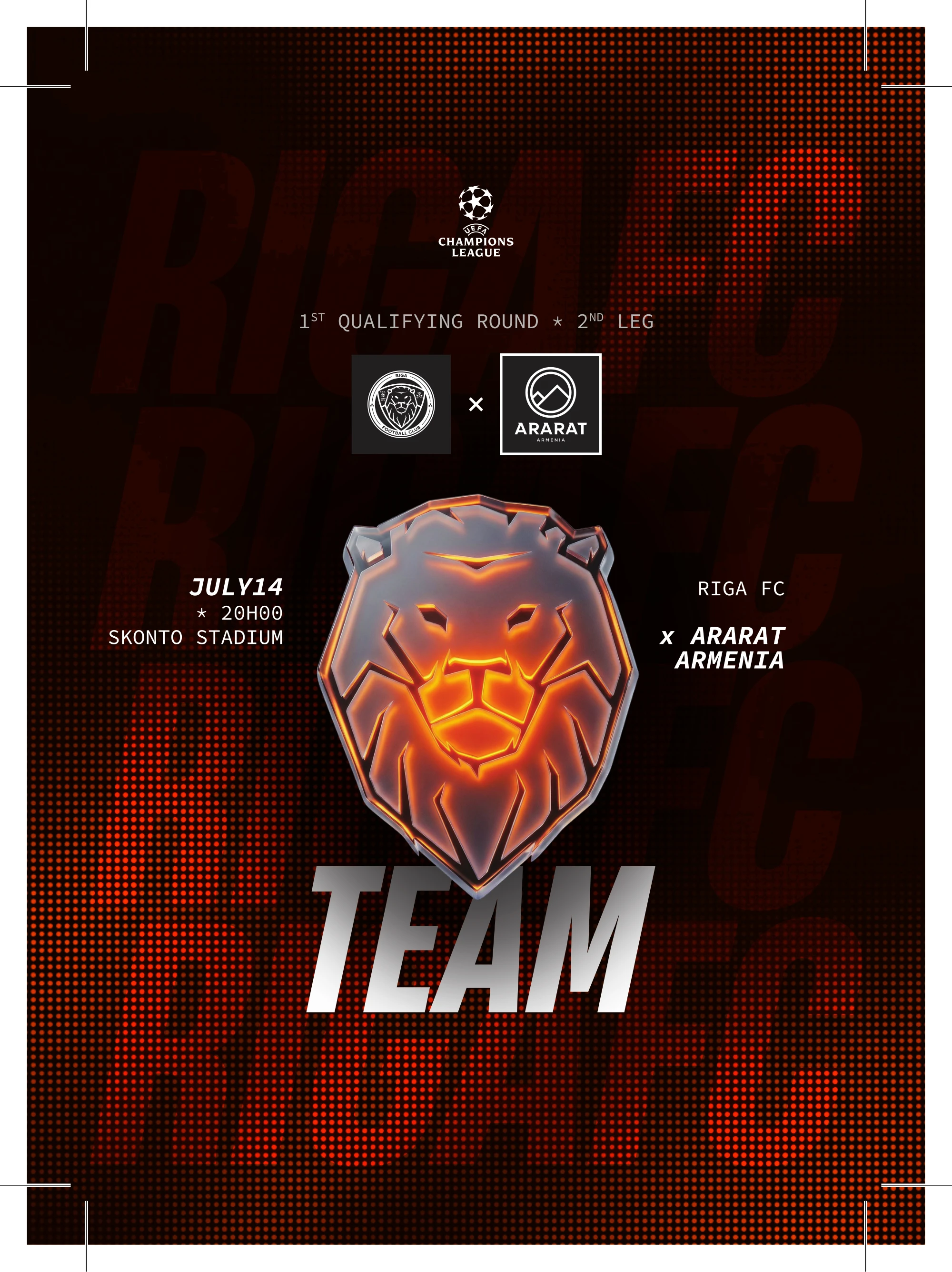 A champion's matchday, automated · 12