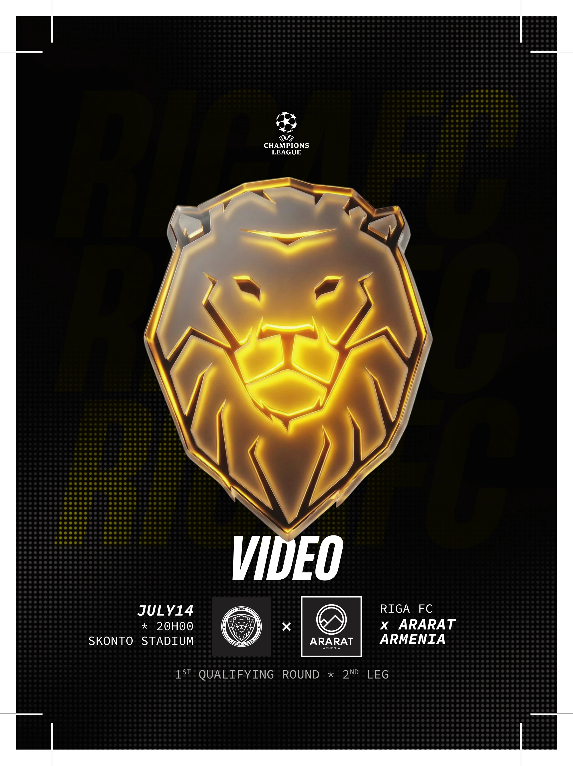 A champion's matchday, automated · 13