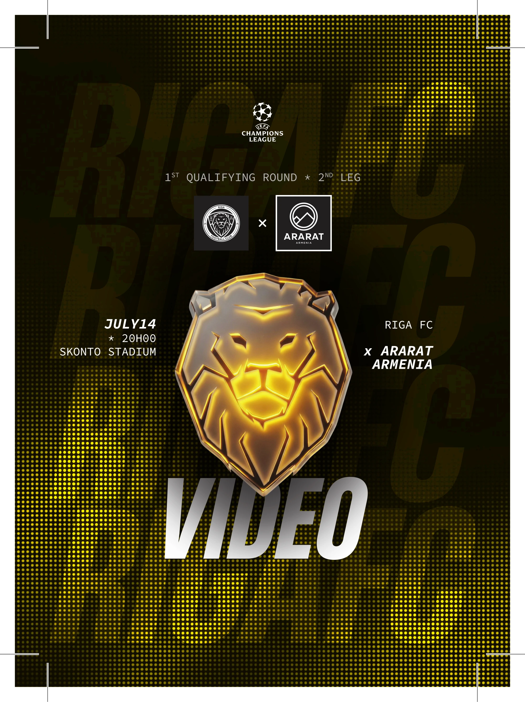 A champion's matchday, automated · 14