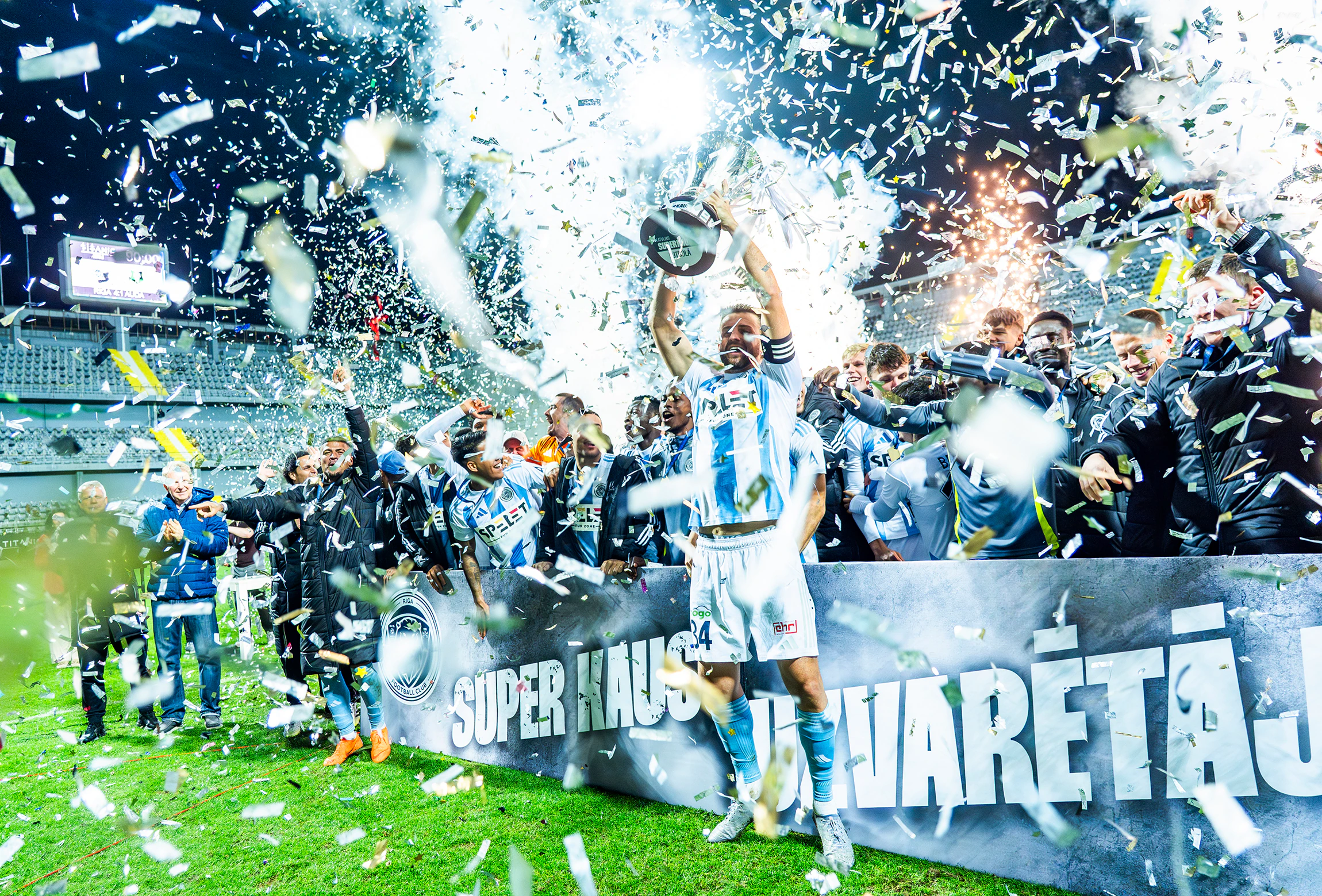 A champion's matchday, automated