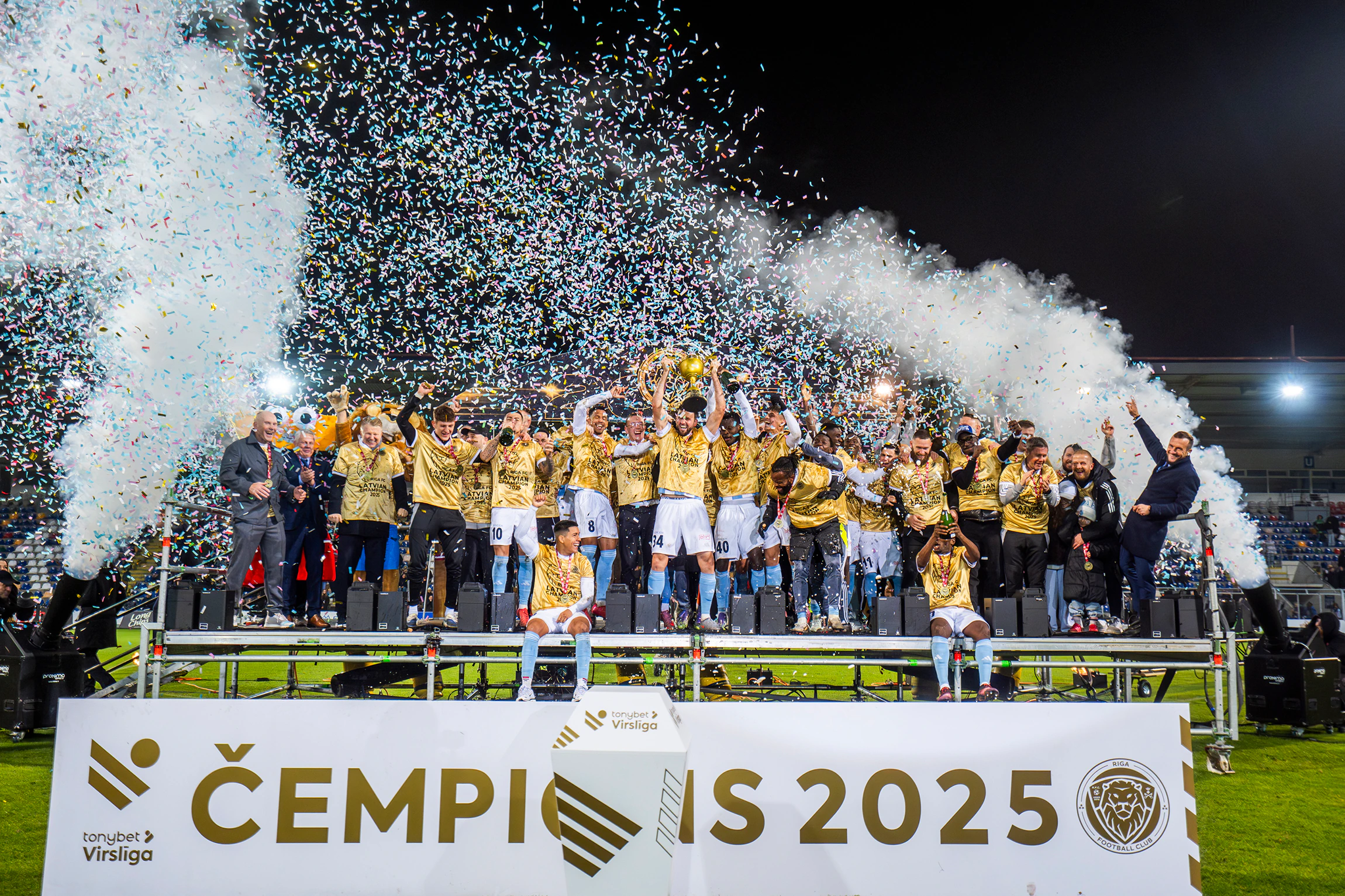 A champion's matchday, automated