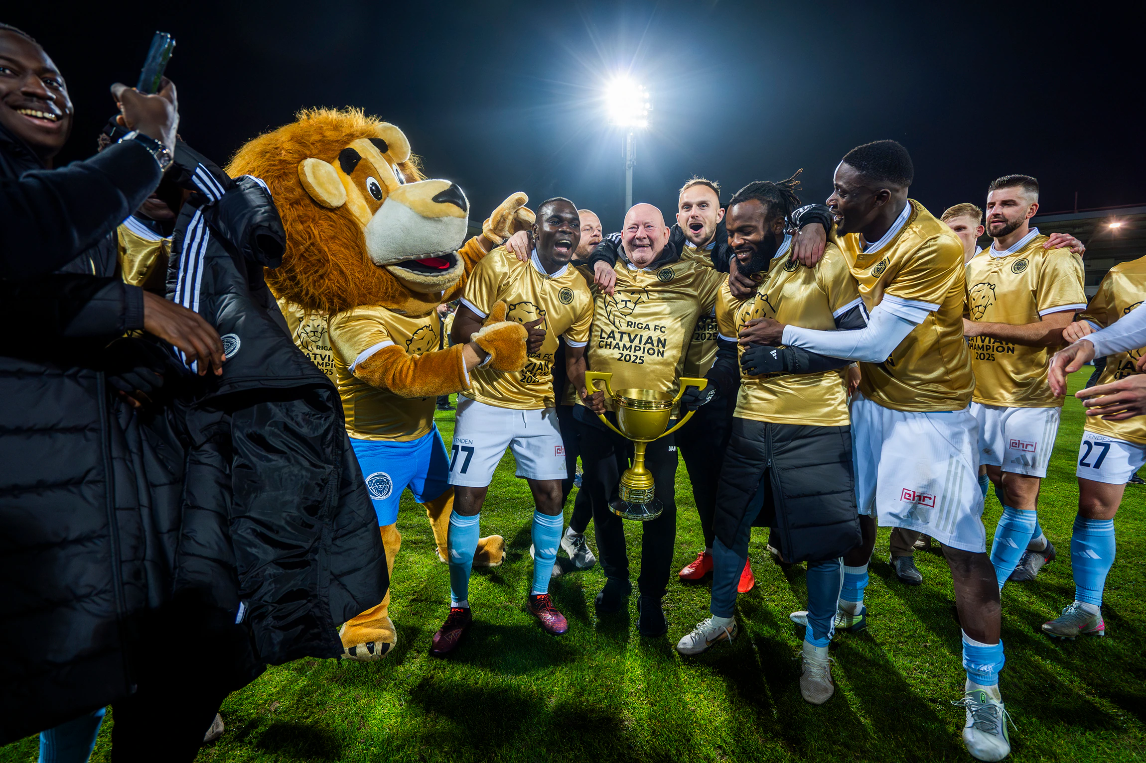 A champion's matchday, automated