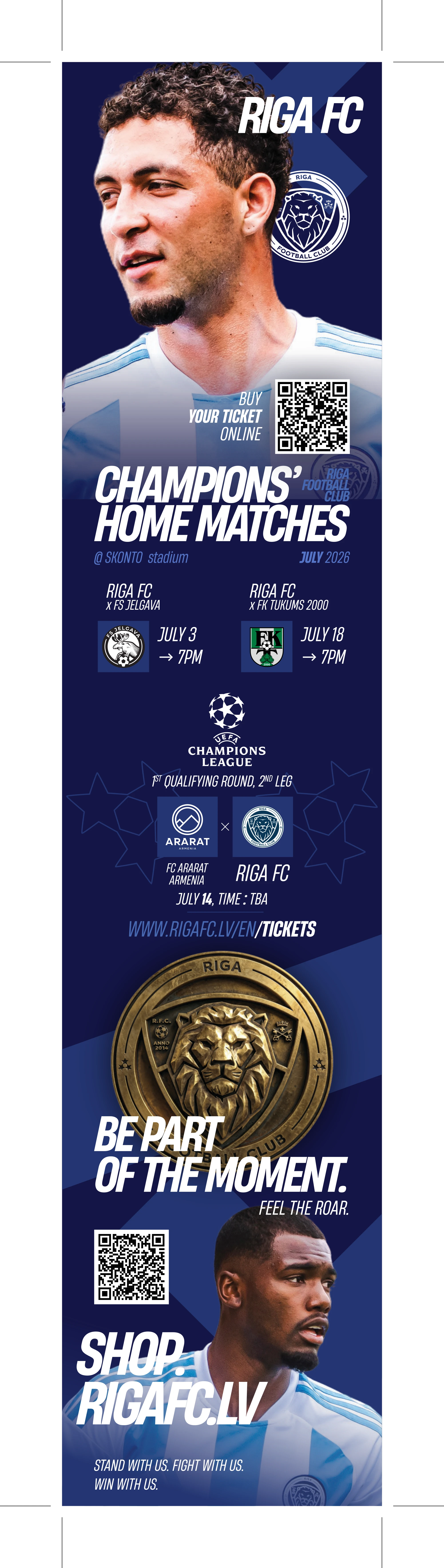 A champion's matchday, automated · 1
