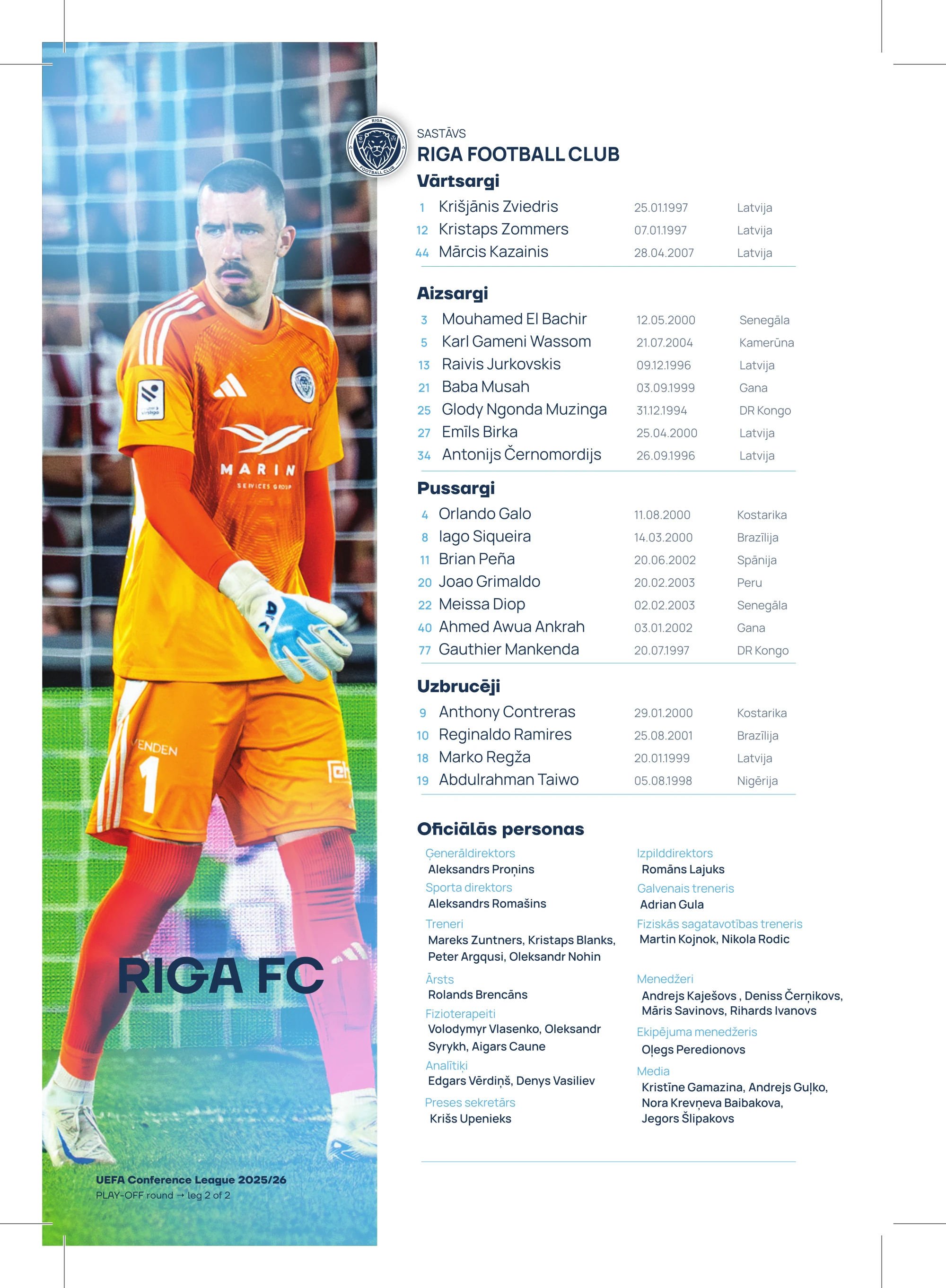 A champion's matchday, automated · 2