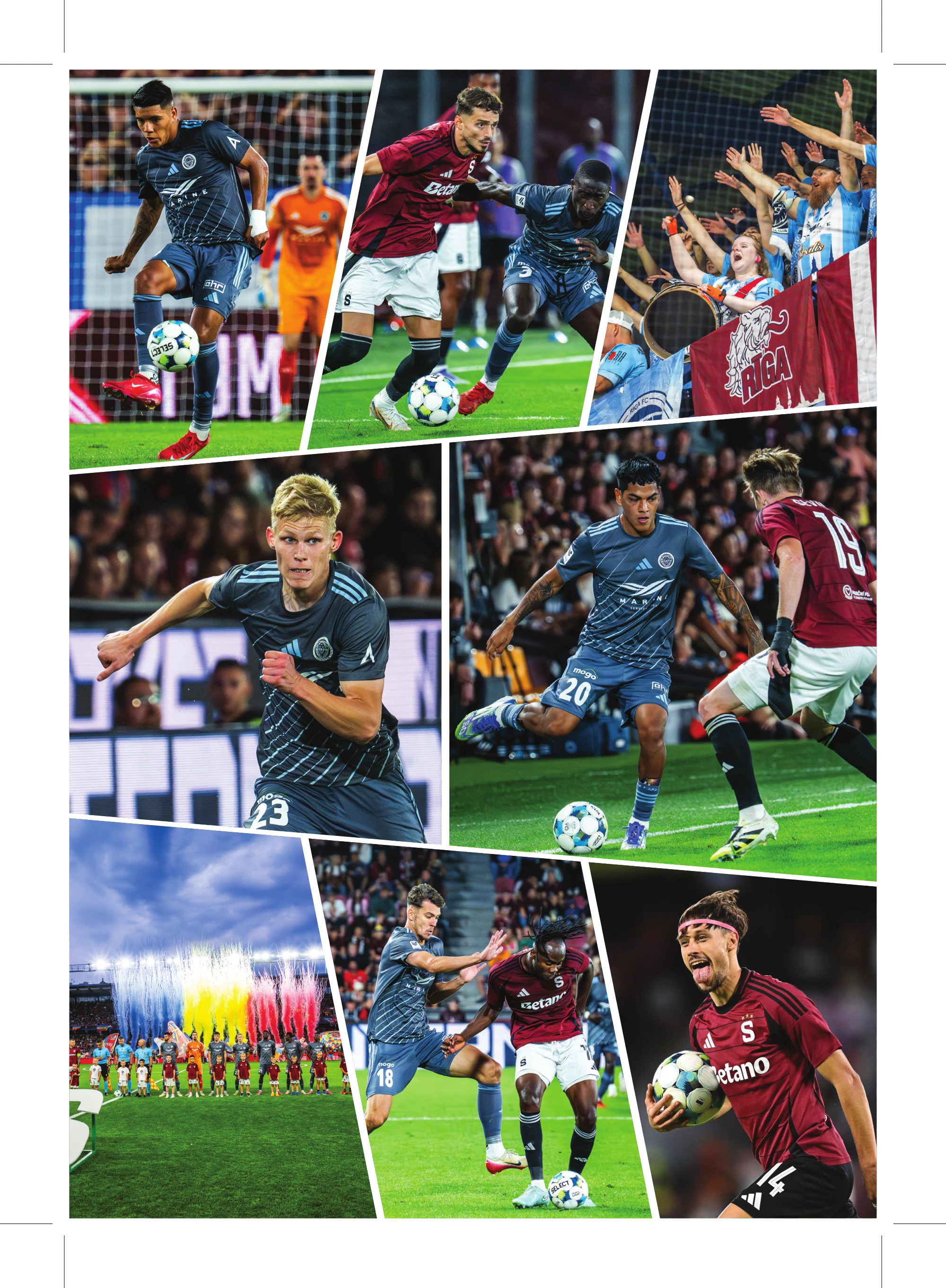 A champion's matchday, automated · 7