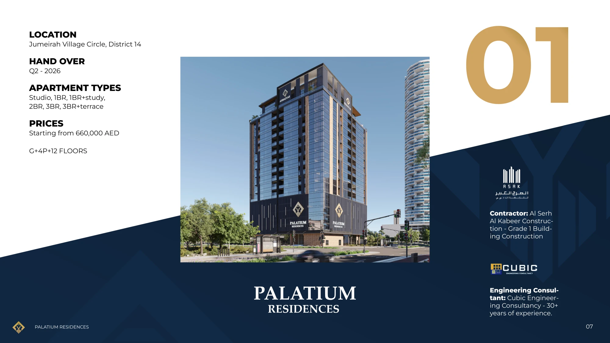 Palatium Residences, in every language · 7