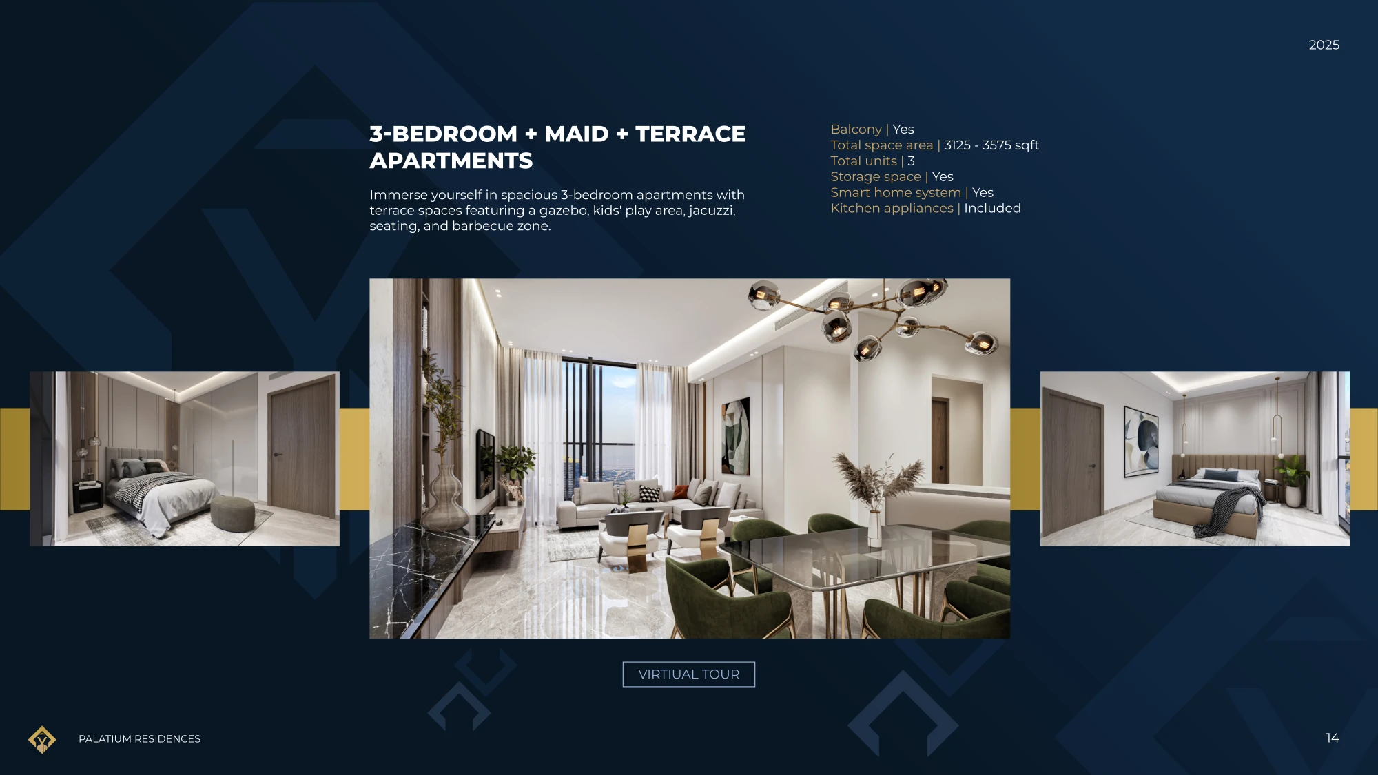 Palatium Residences, in every language · 14